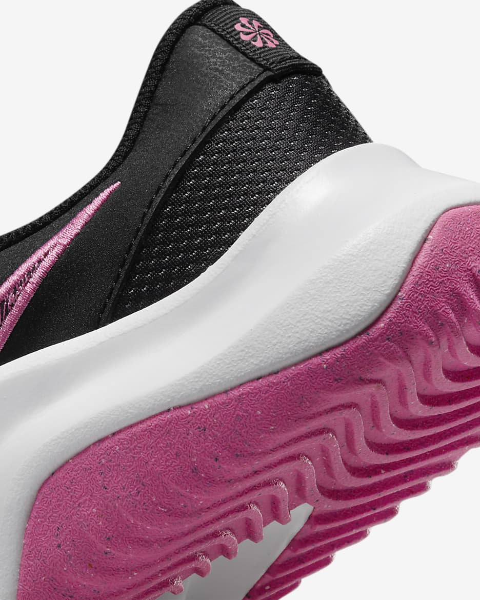 Black and pink nike shoes womens best sale